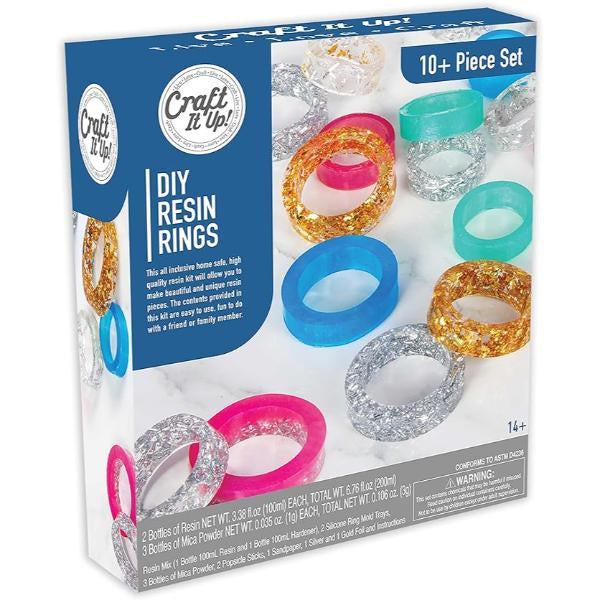 Craft It Up Diy Resin Rings