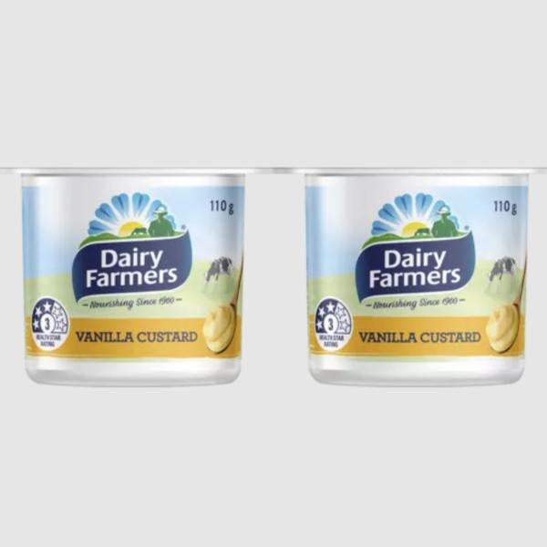 Dairy Farmers Custard 6 x 110g