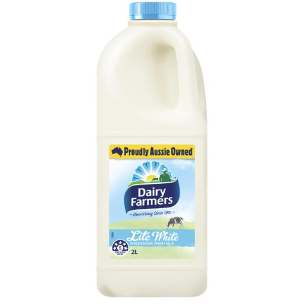 Dairy Farmers Milk Lite 2L