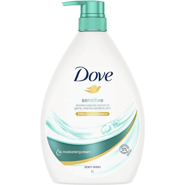 Dove Body Wash Sensitive 1L