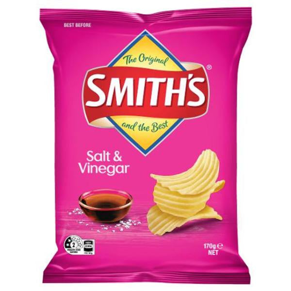 EGV Smith's Crinkle Cut Salt & Vinegar 170g