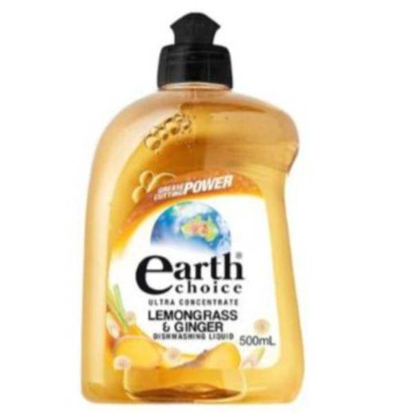 Earth Choice Ultra Concentrate Lemongrass & Ginger 500ml