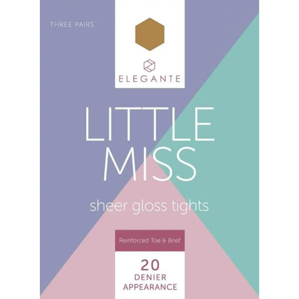 Elegante Little Miss Sheer Gloss Bronze Glow 3pk