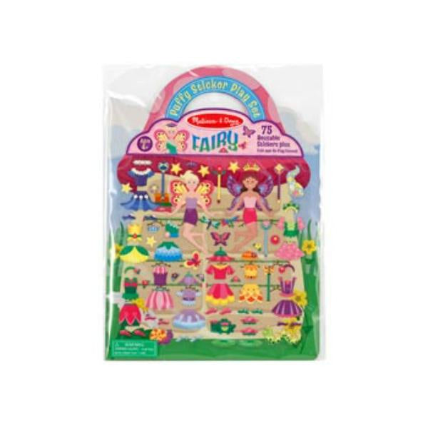 M&D - Reusable Puffy Sticker Play Set - Fairy