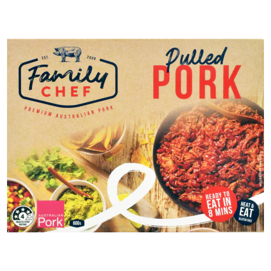 Family Chef Pulled Pork 600g