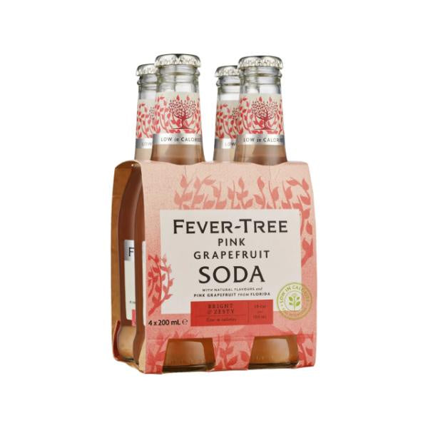 Fever-Tree Pink Grapefruit Soda 4x200ml