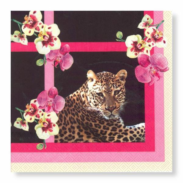 Framed Jungle Napkins - Luncheon