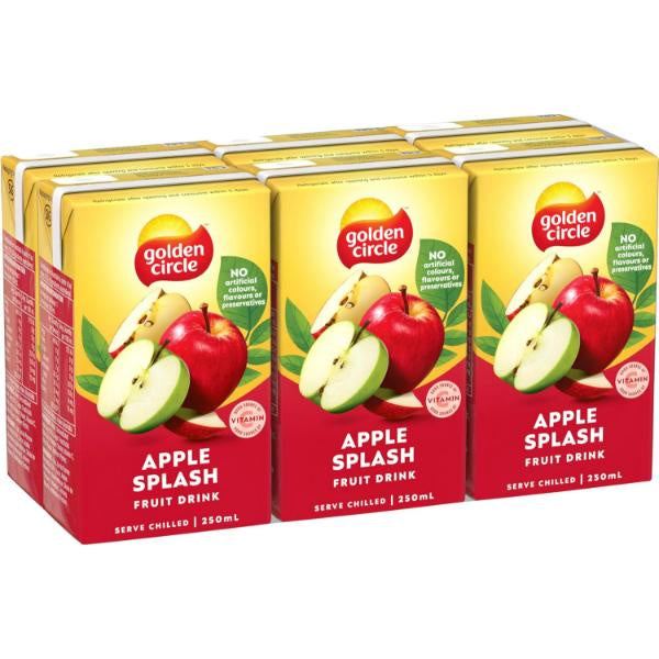 Golden Circle Apple Splash 250ml x 6pk