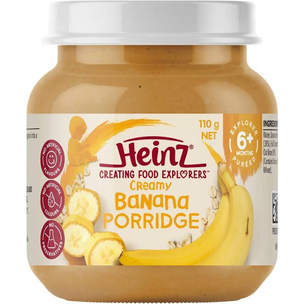 Heinz Creamy Banana Porridge 6mths+ 110g