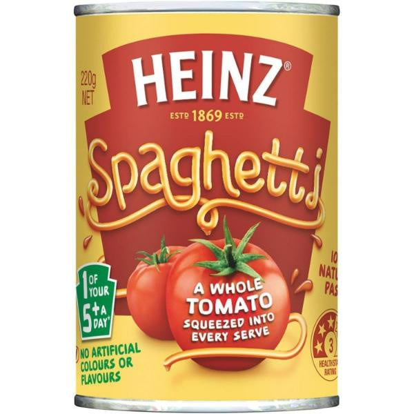 Heinz Spaghetti in Tomato Sauce with Cheese 220g