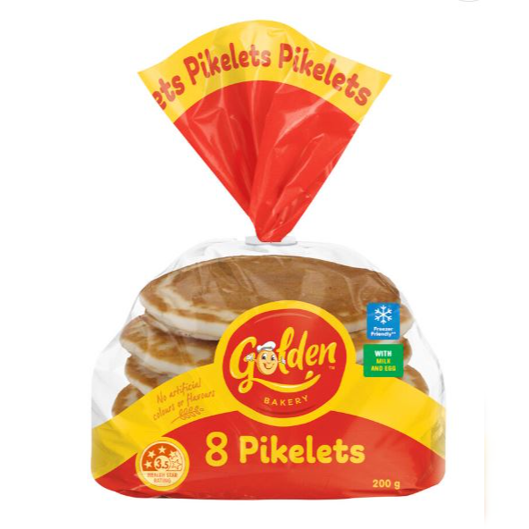 Y. Golden Pikelets 8pkt