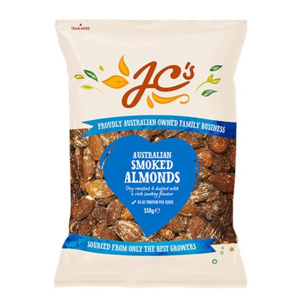 JC Nuts Almonds Smoked 150g