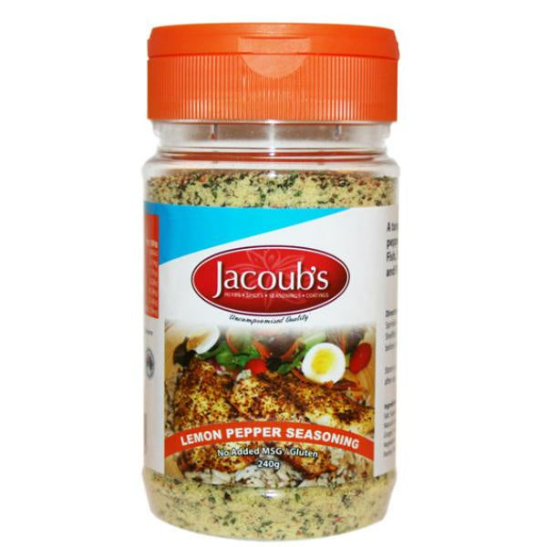 Jacoubs Lemon Pepper 240g