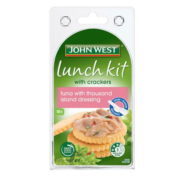 John West Lunch Kit Tuna & Thousand Island 108g