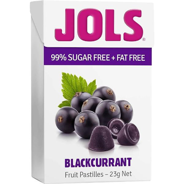 Jols Fruit Pastilles Blackcurrant 23g