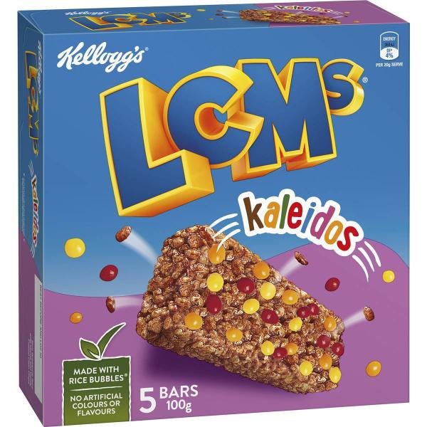 Kellogg's LCM's Kaleidescope Bars 5 pk