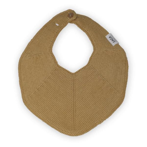 Knitted Bib Fjola / Honey