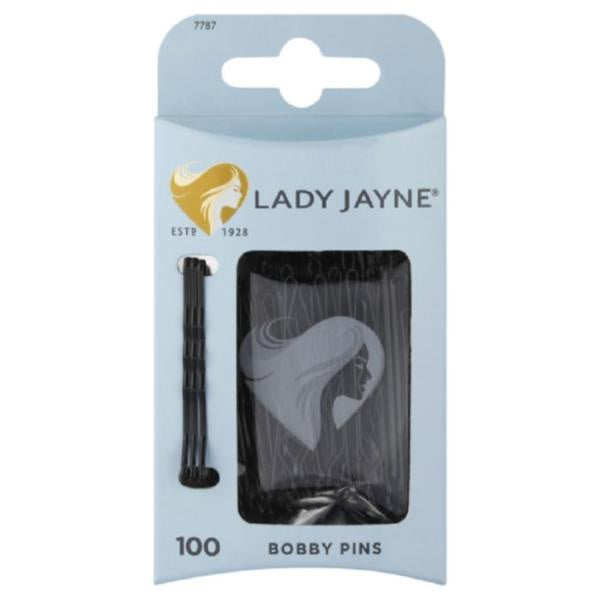 Lady Jayne Bobpin Black 4.5cm 100pk