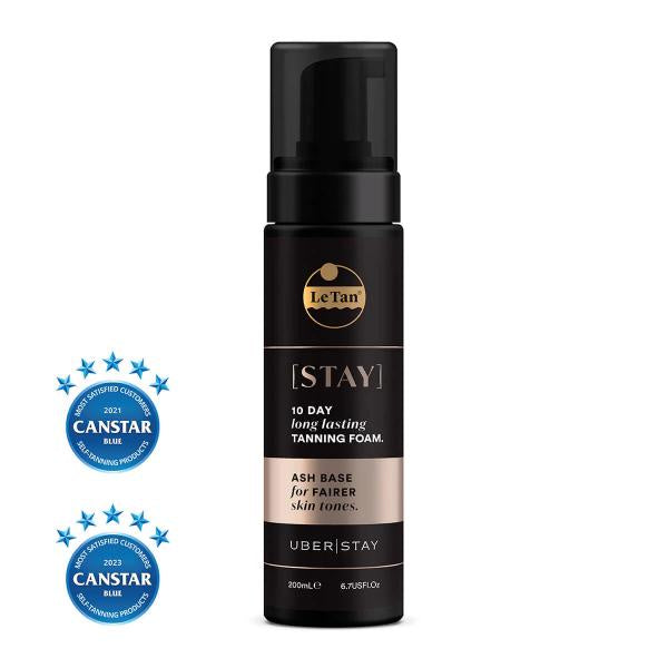 Le Tan Uber Stay Ash Base Self Tanning Foam 200ml