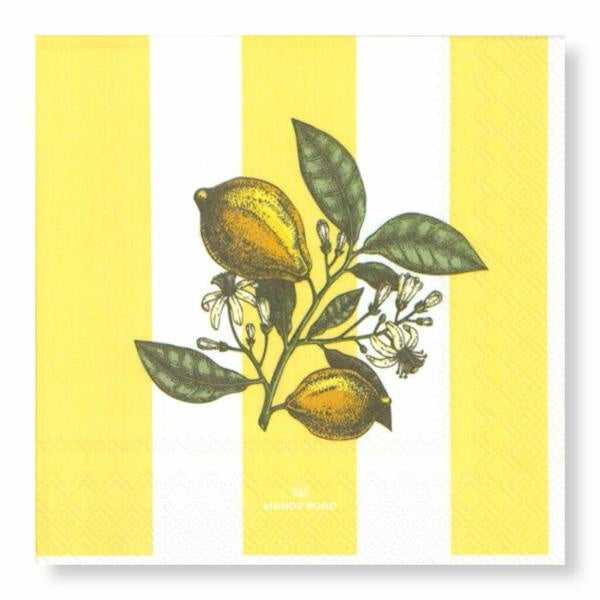 Lemon Sorbet Napkins - Luncheon