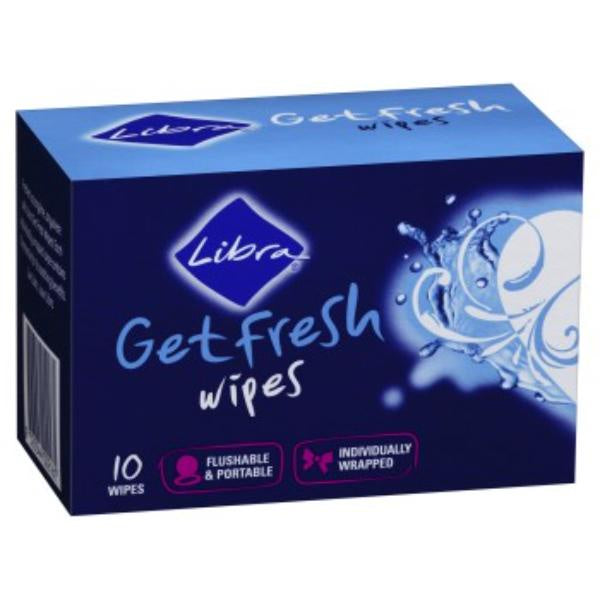 Libra Get Fresh Wipes 10pk