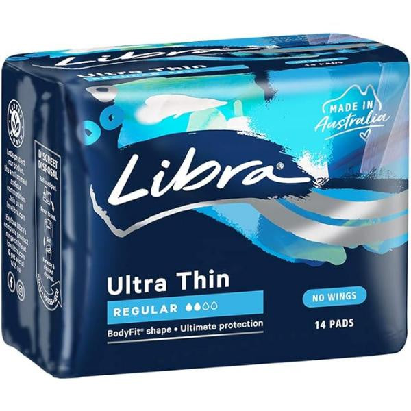 Libra Ultra Thin Regular No Wings 14pk