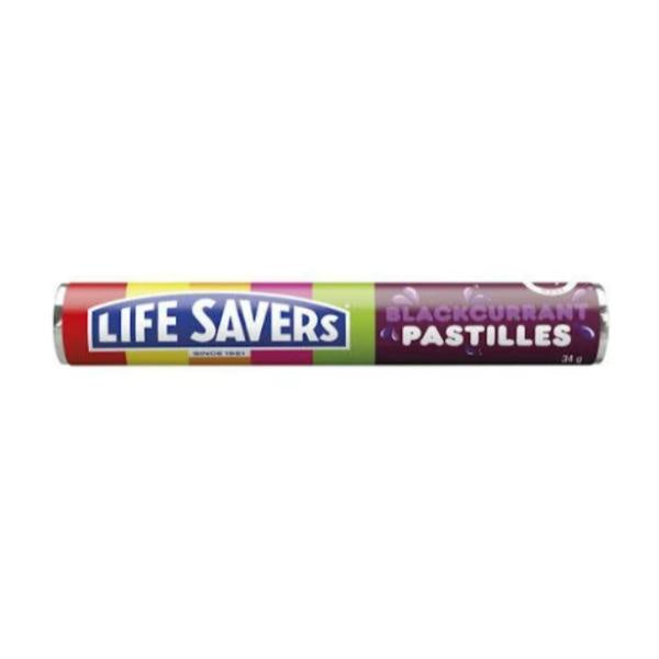 Lifesavers Blackcurrant Pastilles 34g