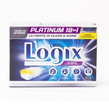 Logix Platinum Dishwasher Tablets Lemon 46pk