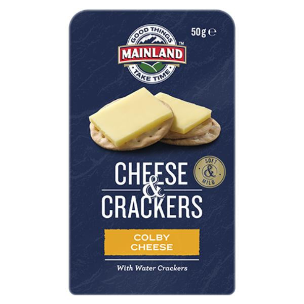 Mainland On The Go Colby Cheese & Crackers 50g