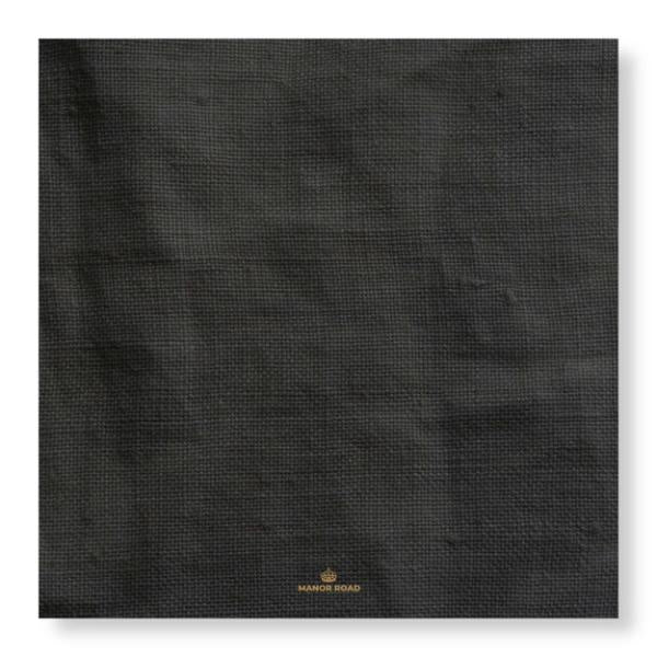 Manor Road Black Linen Cheese Board Presentation Cards 8pk