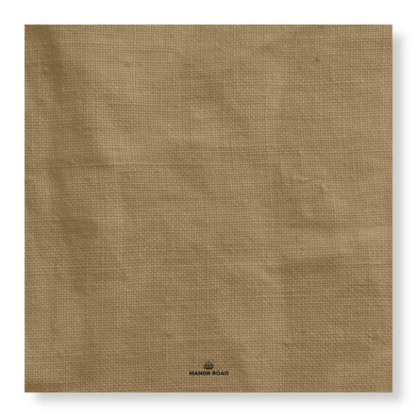 Manor Road Gold Linen Cheese Board Presentation Cards 8pk