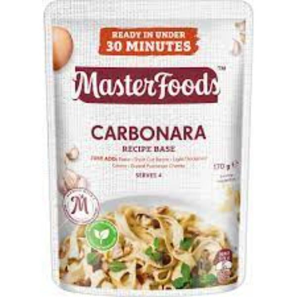 Masterfoods Carbonara Recipe Base 170g