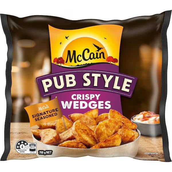 McCain Pub Styles Wedges 750g