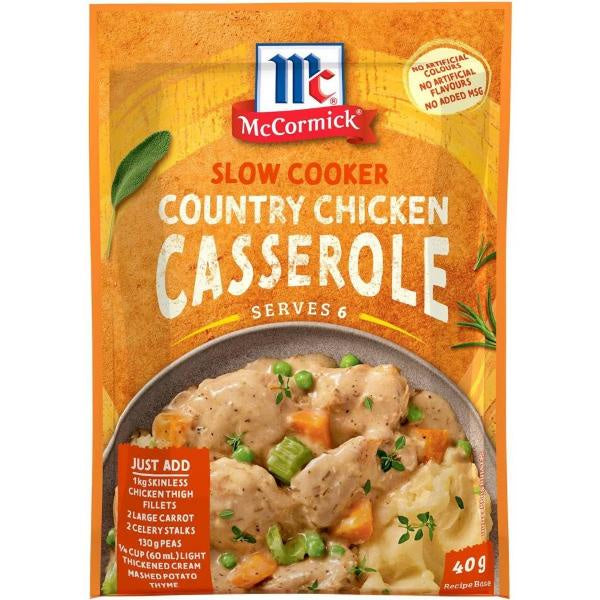 McCormick Slow Cooker Country Chicken Casserole 40g