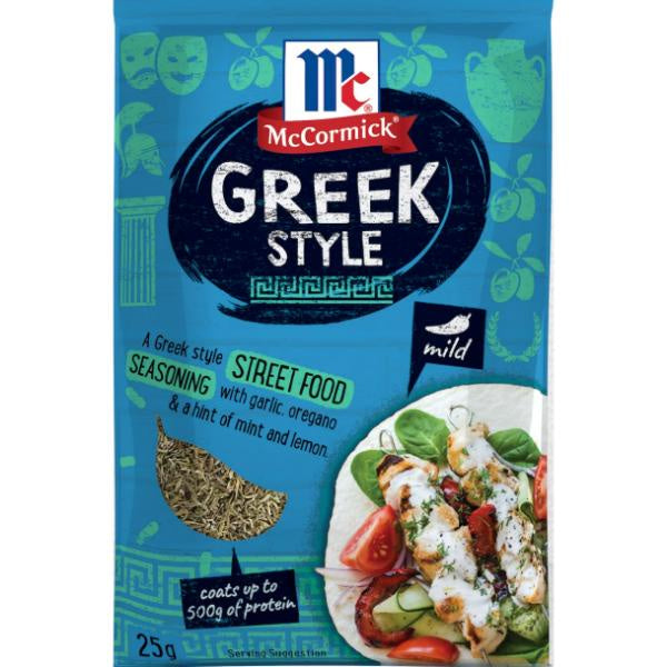 McCormick Street Food Greek Style Seasoning 25g