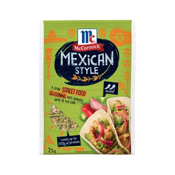 McCormick Street Food Mexican Style Seasoning 25g