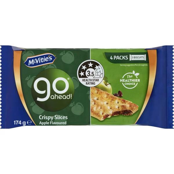 Mcvitie's Crispy Slices Apple 174g