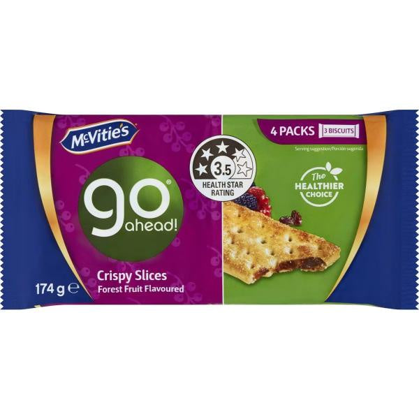 Mcvitie's Crispy Slices Forest Fruit 174g