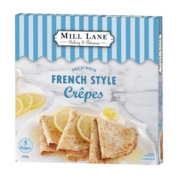 Mill Lane Crepes French  Style 8pk 350G