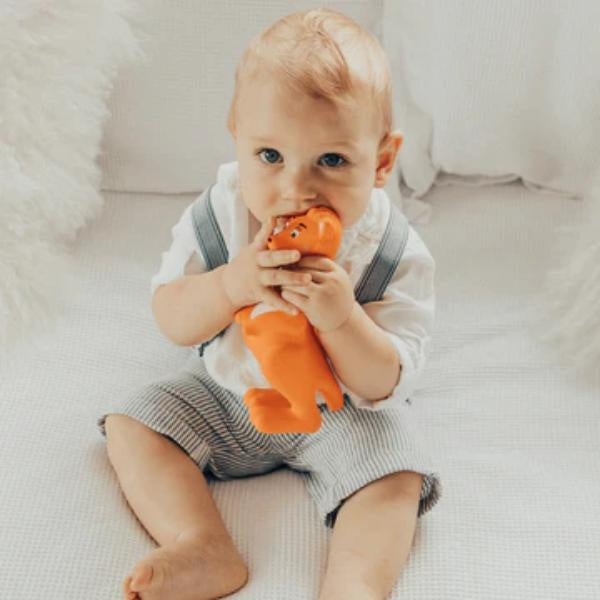 Mizzie The Kangaroo – Baby Teething Toy 100% Natural Rubber