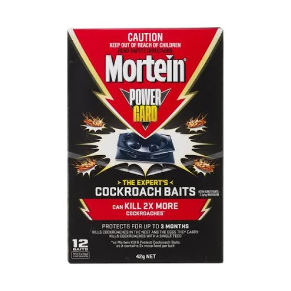 Mortein Power Guard Cockroach Baits 12 Pk