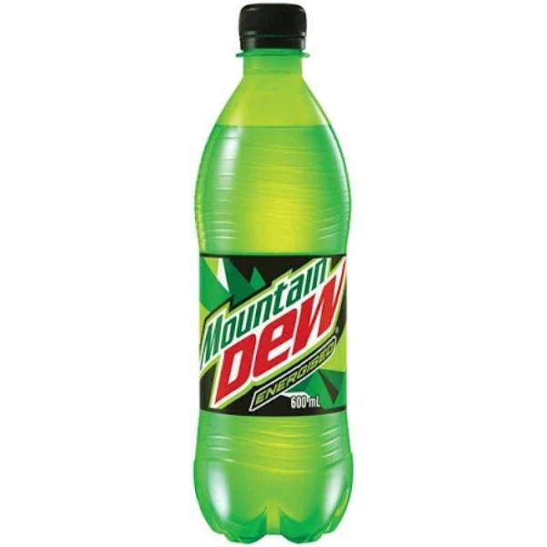Mountain Dew Energised Soft Drink 600ml