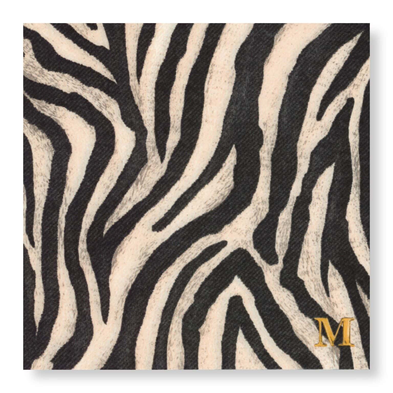 The Zebra Dinner Napkins