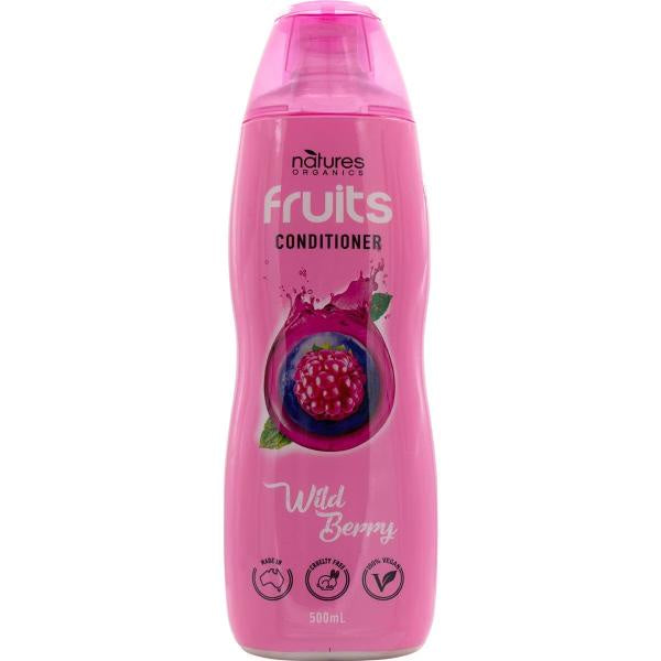 Natures Organics Fruits Conditioner Daily Shine Wild Berry 500ml