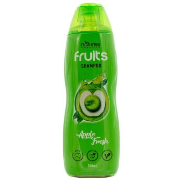 Natures Organics Fruits Shampoo Daily Balance Apple Fresh 500ml