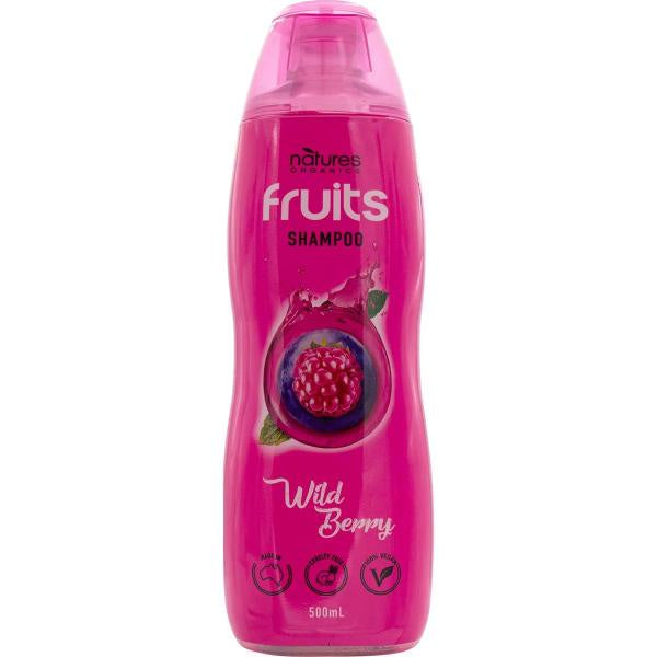 Natures Organics Fruits Shampoo Daily Shine Wild Berry 500ml