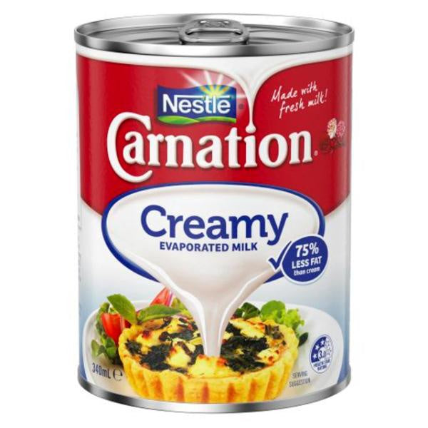 Nestle Carnation Full Cream Evaporated Milk 340ml