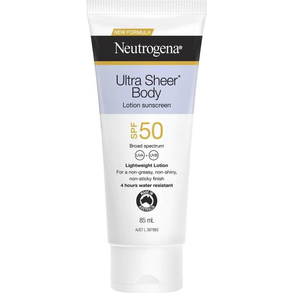 Neutrogena Ultra Sheer Dry Plus Sunscreen 50+ 85ml