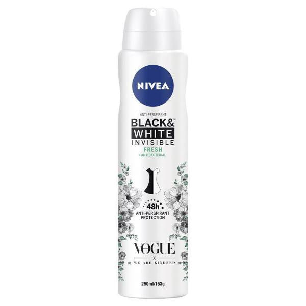 Nivea Invisible Black & White Fresh 250ml