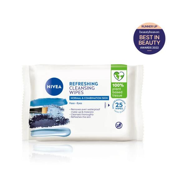 Nivea Refreshing Cleansing Wipes 25pk